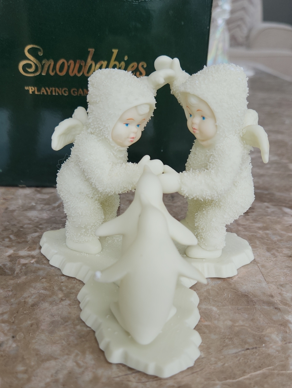 Dept. 56 Snowbabies, Playing Games Is Fun